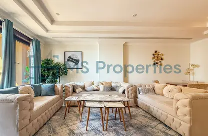 Apartment - 1 Bedroom - 2 Bathrooms for rent in East Porto Drive - Porto Arabia - The Pearl Island - Doha