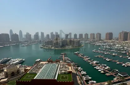شقة - 1 حمام للايجار في طريق بورتو الشرقي - بورتو أرابيا - جزيرة اللؤلؤة - الدوحة