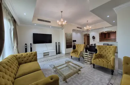 Apartment - 1 Bedroom - 2 Bathrooms for rent in Tuscan Tower - Porto Arabia - The Pearl Island - Doha