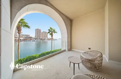 شقة - غرفة نوم - 2 حمامات للايجار في The St. Regis Marsa Arabia Island - Marsa Arabia - جزيرة اللؤلؤة - الدوحة
