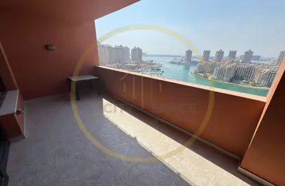 Apartment - 2 Bedrooms - 3 Bathrooms for rent in West Porto Drive - Porto Arabia - The Pearl Island - Doha