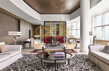 Penthouse - 2 Bedrooms - 3 Bathrooms for rent in West Bay Tower - West Bay - West Bay - Doha