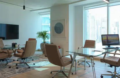 Office Space - Studio - 2 Bathrooms for rent in Alfardan Commercial Tower - Alfardan Towers - West Bay - Doha