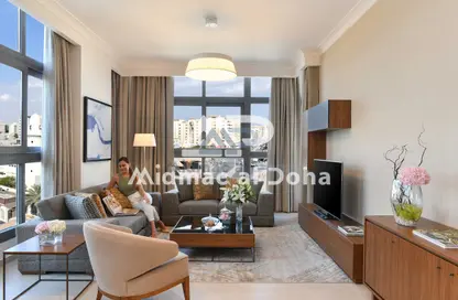 Apartment - 2 Bedrooms - 3 Bathrooms for rent in Le Mirage City Walk - Fereej Bin Mahmoud South - Fereej Bin Mahmoud - Doha