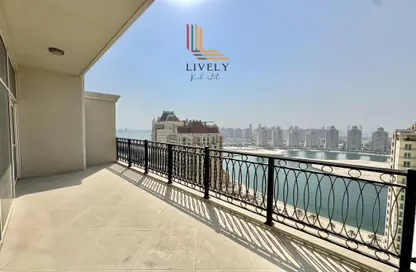 (بنتهاوس  (روف - 3 غرف نوم - 5 حمامات للايجار في الحديقة - حدائق فلورستا - جزيرة اللؤلؤة - الدوحة