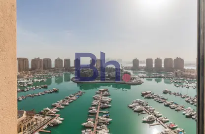 Apartment - Studio - 1 Bathroom for rent in West Porto Drive - Porto Arabia - The Pearl Island - Doha