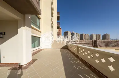 تاون هاوس - غرفة نوم - 2 حمامات للايجار في منازل تاون هاوس - بورتو أرابيا - جزيرة اللؤلؤة - الدوحة