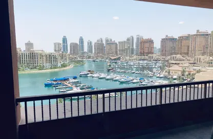 Apartment - 2 Bedrooms - 2 Bathrooms for rent in West Porto Drive - Porto Arabia - The Pearl Island - Doha