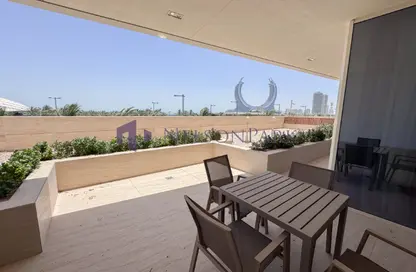 Apartment - 1 Bedroom - 2 Bathrooms for rent in Jawharat Lusail - Marina District - Lusail