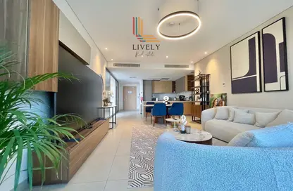 Apartment - 2 Bedrooms - 4 Bathrooms for rent in Lusail Marina Heights - Marina District - Lusail