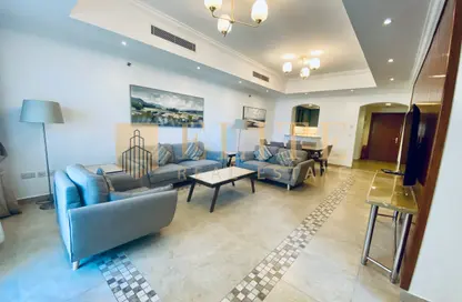 Apartment - 2 Bedrooms - 3 Bathrooms for rent in One Porto Arabia - Porto Arabia - The Pearl Island - Doha