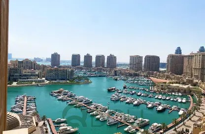 شقة - 2 غرف نوم - 3 حمامات للبيع في وان بورتو ارابيا - بورتو أرابيا - جزيرة اللؤلؤة - الدوحة