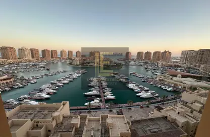 Apartment - Studio - 1 Bathroom for rent in East Porto Drive - Porto Arabia - The Pearl Island - Doha