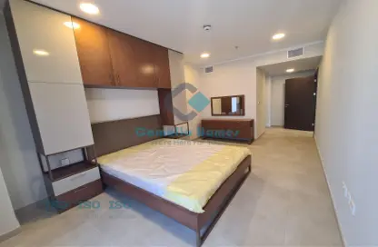 Room / Bedroom image for: Apartment - 1 Bedroom - 2 Bathrooms for rent in Fox Hills - Fox Hills - Lusail, Image 1