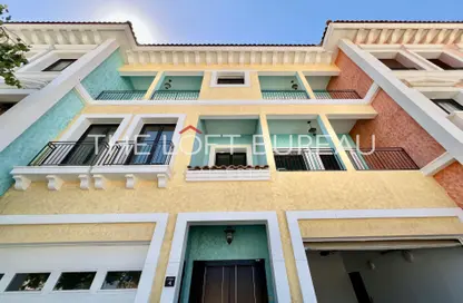 Townhouse - 2 Bedrooms - 3 Bathrooms for sale in Venezia - Qanat Quartier - The Pearl Island - Doha