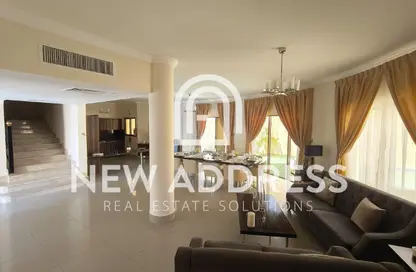 Villa - 4 Bedrooms - 5 Bathrooms for rent in Ain Khaled - Doha