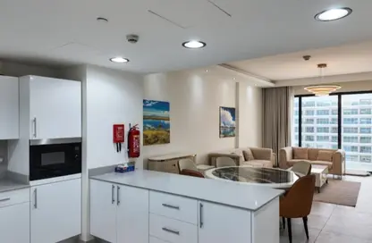 Apartment - 1 Bedroom - 1 Bathroom for rent in Burj Al Marina - Marina District - Lusail