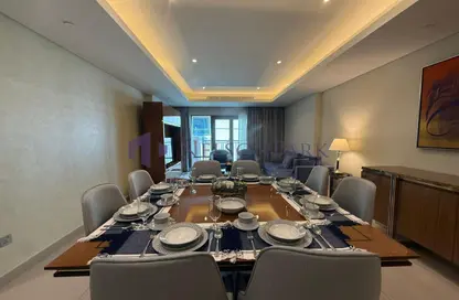 تاون هاوس - 2 غرف نوم - 3 حمامات للايجار في ابراج باي - منطقة الأبراج - جزيرة اللؤلؤة - الدوحة