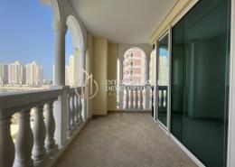 شقة - 2 غرف نوم - 3 حمامات للكراء في فيفا غرب - فيفا بحرية - جزيرة اللؤلؤة - الدوحة
