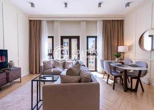 Apartment - 1 bedroom - 2 bathrooms for rent in Mercato - Qanat Quartier - The Pearl Island - Doha