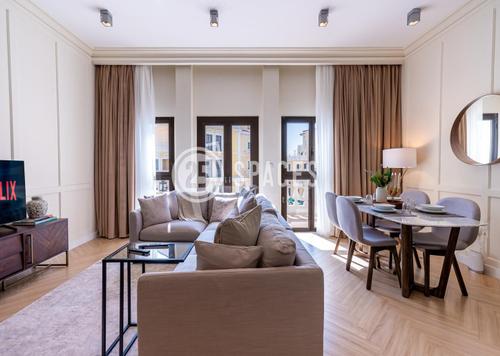 Apartment - 1 bedroom - 2 bathrooms for rent in Mercato - Qanat Quartier - The Pearl Island - Doha Apartment - 1 bedroom - 2 bathrooms for rent in Mercato - Qanat Quartier - The Pearl Island - Doha