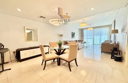 شقة - غرفة نوم - 2 حمامات للايجار في برج داماك مارينا - منطقة المارينا - الوسيل شقة - غرفة نوم - 2 حمامات للايجار في برج داماك مارينا - منطقة المارينا - الوسيل