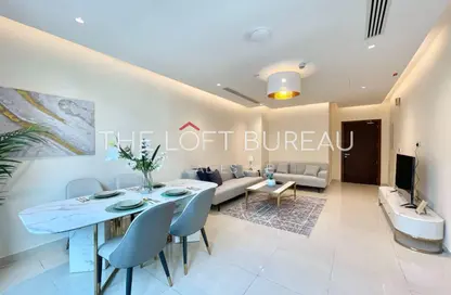 شقة - غرفة نوم - 2 حمامات للايجار في شقق جاردينو - جزيرة اللؤلؤة - الدوحة