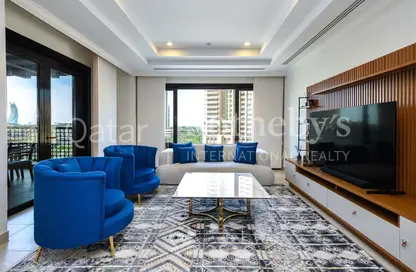 Apartment - 2 Bedrooms - 3 Bathrooms for sale in East Porto Drive - Porto Arabia - The Pearl Island - Doha