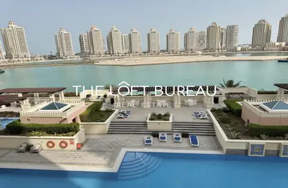 Apartment - 1 Bedroom - 2 Bathrooms for rent in Viva East - Viva Bahriyah - The Pearl Island - Doha