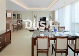 Hotel Apartments - 3 bedrooms - 4 bathrooms for rent in Dusit Doha Hotel - Diplomatic Street - West Bay - Doha