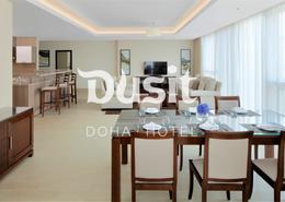 شقة - 3 غرف نوم - 4 حمامات للكراء في فندق دوسيت الدوحة - شارع الدبلوماسي - الخليج الغربي - الدوحة