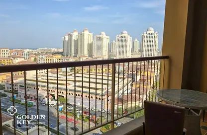 Apartment - 2 Bedrooms - 2 Bathrooms for rent in West Porto Drive - Porto Arabia - The Pearl Island - Doha