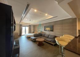 Living Room image for: Studio - 1 bathroom for rent in West Porto Drive - Porto Arabia - The Pearl Island - Doha, Image 1