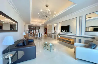 Apartment - 3 Bedrooms - 4 Bathrooms for rent in Viva West - Viva Bahriyah - The Pearl Island - Doha