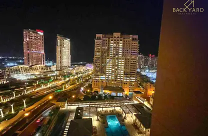 Apartment - 1 Bedroom - 1 Bathroom for rent in West Porto Drive - Porto Arabia - The Pearl Island - Doha