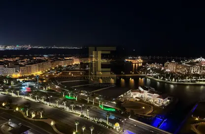 Apartment - 1 Bedroom - 2 Bathrooms for rent in West Porto Drive - Porto Arabia - The Pearl Island - Doha