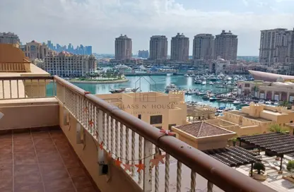 شقة - غرفة نوم - 2 حمامات للبيع في طريق بورتو الشرقي - بورتو أرابيا - جزيرة اللؤلؤة - الدوحة