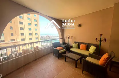 شقة - غرفة نوم - 2 حمامات للبيع في طريق بورتو الغربي - بورتو أرابيا - جزيرة اللؤلؤة - الدوحة