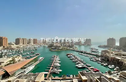 Apartment - 2 Bedrooms - 3 Bathrooms for sale in West Porto Drive - Porto Arabia - The Pearl Island - Doha