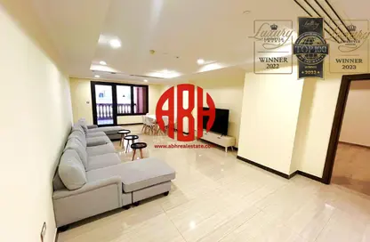 شقة - غرفة نوم - 2 حمامات للايجار في طريق بورتو الغربي - بورتو أرابيا - جزيرة اللؤلؤة - الدوحة