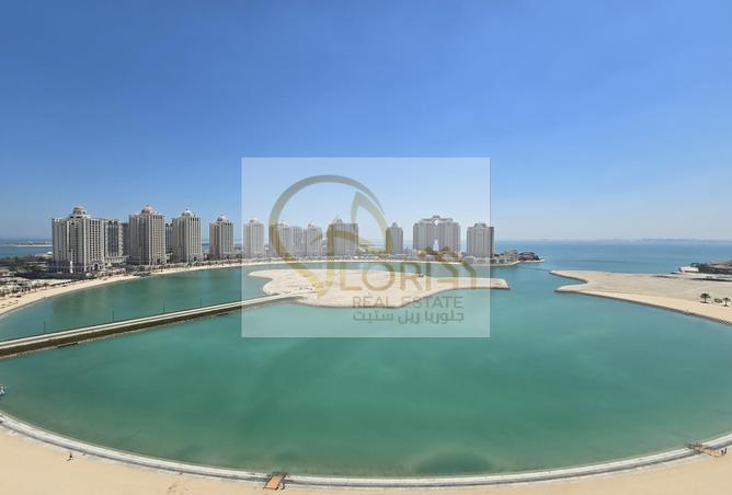 Apartment - 2 Bedrooms - 4 Bathrooms for rent in Viva East - Viva Bahriyah - The Pearl Island - Doha