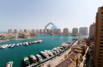 Apartment - 3 Bedrooms - 2 Bathrooms for rent in East Porto Drive - Porto Arabia - The Pearl Island - Doha