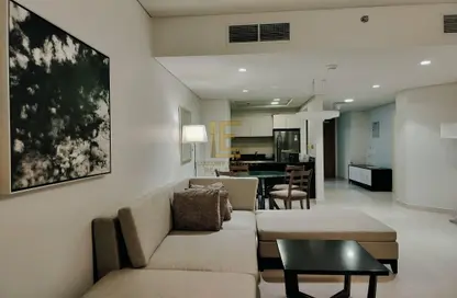 شقة - غرفة نوم - 2 حمامات للايجار في منطقة المارينا - الوسيل