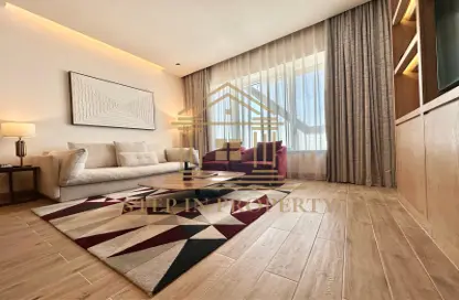 شقة - غرفة نوم - 2 حمامات للايجار في برج ريجنسي ريزيدينس - برج ريجنسي ريزيدينس - الخليج الغربي - الدوحة