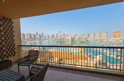 Apartment - 3 Bedrooms - 3 Bathrooms for sale in West Porto Drive - Porto Arabia - The Pearl Island - Doha