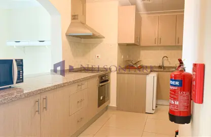 Apartment - 1 Bedroom - 2 Bathrooms for rent in East Porto Drive - Porto Arabia - The Pearl Island - Doha