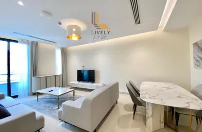 شقة - غرفة نوم - 2 حمامات للايجار في شقق جاردينو - جزيرة اللؤلؤة - الدوحة