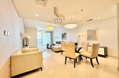 Apartment - 2 Bedrooms - 3 Bathrooms for rent in Lusail Marina Heights - Marina District - Lusail Apartment - 2 Bedrooms - 3 Bathrooms for rent in Lusail Marina Heights - Marina District - Lusail