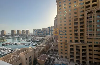 Apartment - 1 Bedroom - 2 Bathrooms for sale in East Porto Drive - Porto Arabia - The Pearl Island - Doha