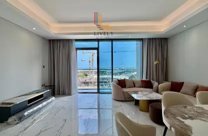 Apartment - 2 Bedrooms - 3 Bathrooms for rent in Lusail Marina Heights - Marina District - Lusail